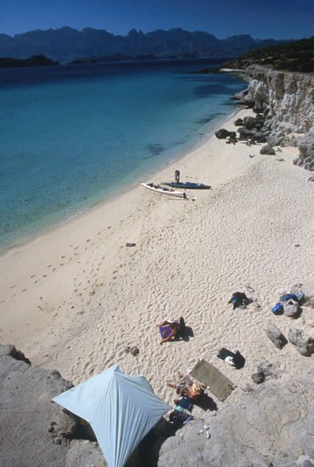 explore beautiful beaches kayaking the sea of cortez